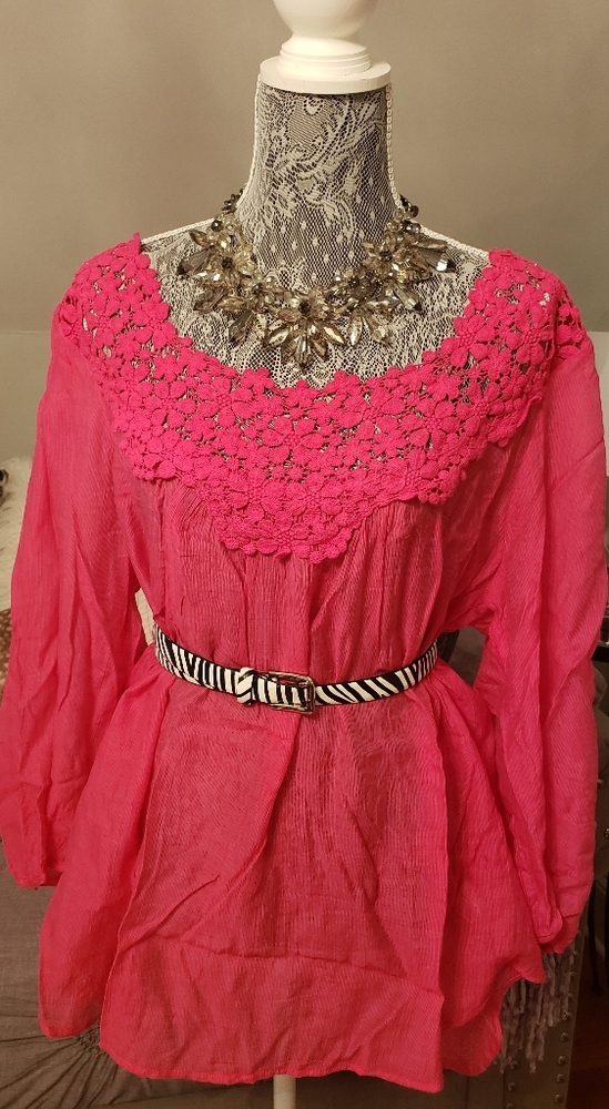 Grande & Greene Hot Pink Blouse